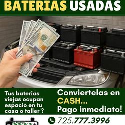 Compramos Baterias Usadas