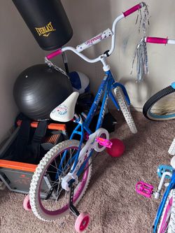 Huffy Seastar Kids Bike with Training Wheels