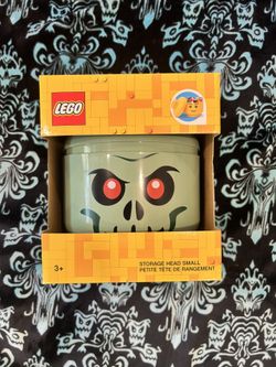 Lego Head Container Halloween Edition