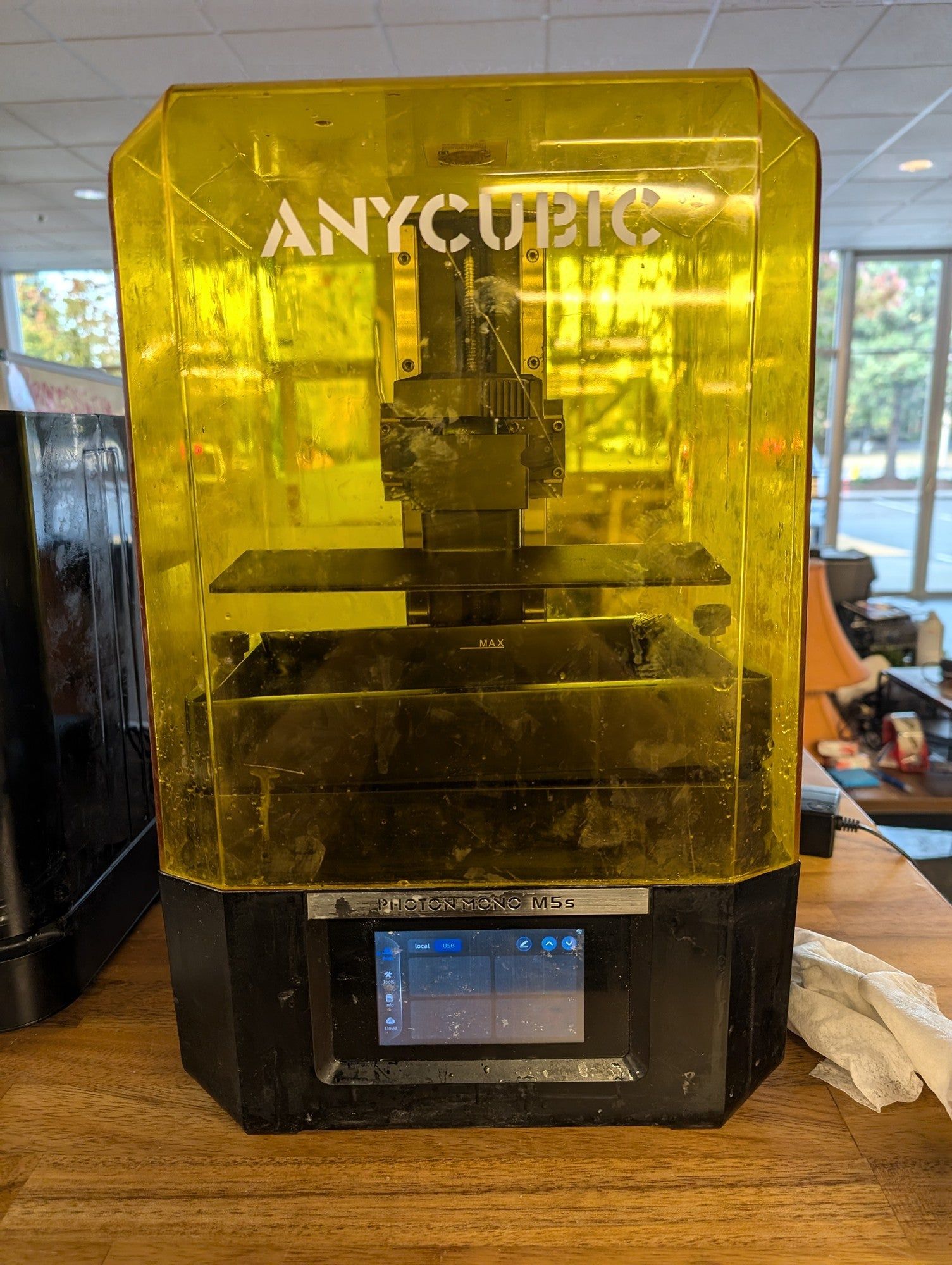 ANYCUBIC Photon Mono M5s Resin 3D Printer with Yellow Cover