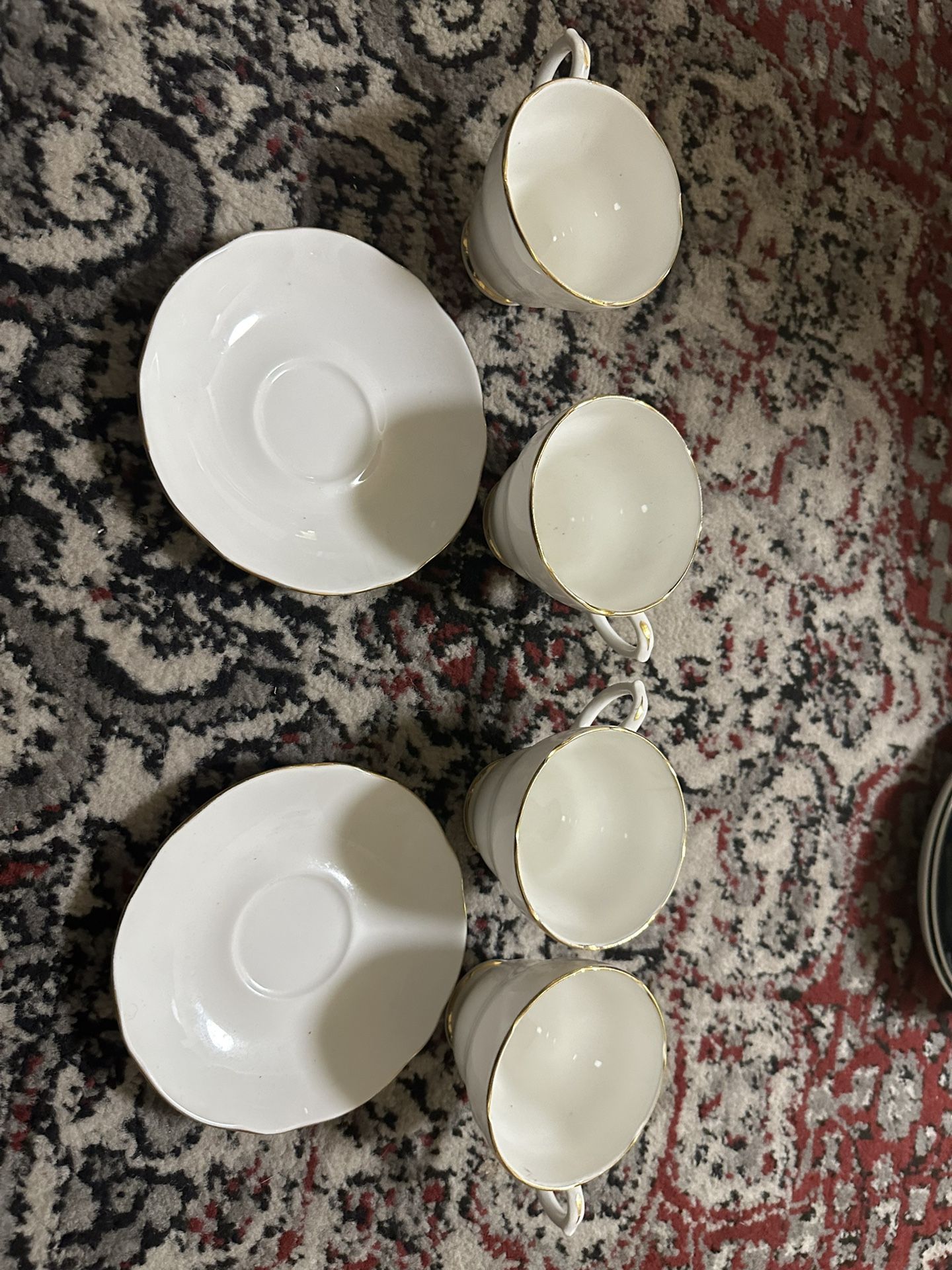 Cups And Plate Set