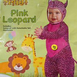 Pink Leopard Halloween Costume
