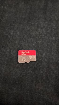 1TB sandisk  sd card