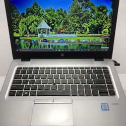 i5..i5..HP  WINDOWS  11  ELITEBOOK  840 -G4…7 GENERATION   ….130 GB …SSD  ( Capacity  ) 16.0 RAM . READY FOR CLASSES  From  HOME 