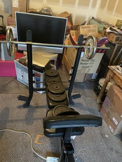 Weights And Work Out Equipment Not Selling Separately 