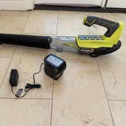 Leaf Blower + Weed Wacker + Battery By Ryobi