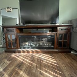 Electric Fireplace TV Stand