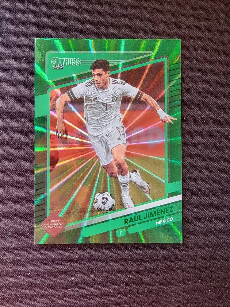 Raúl Jiménez Green Donruss