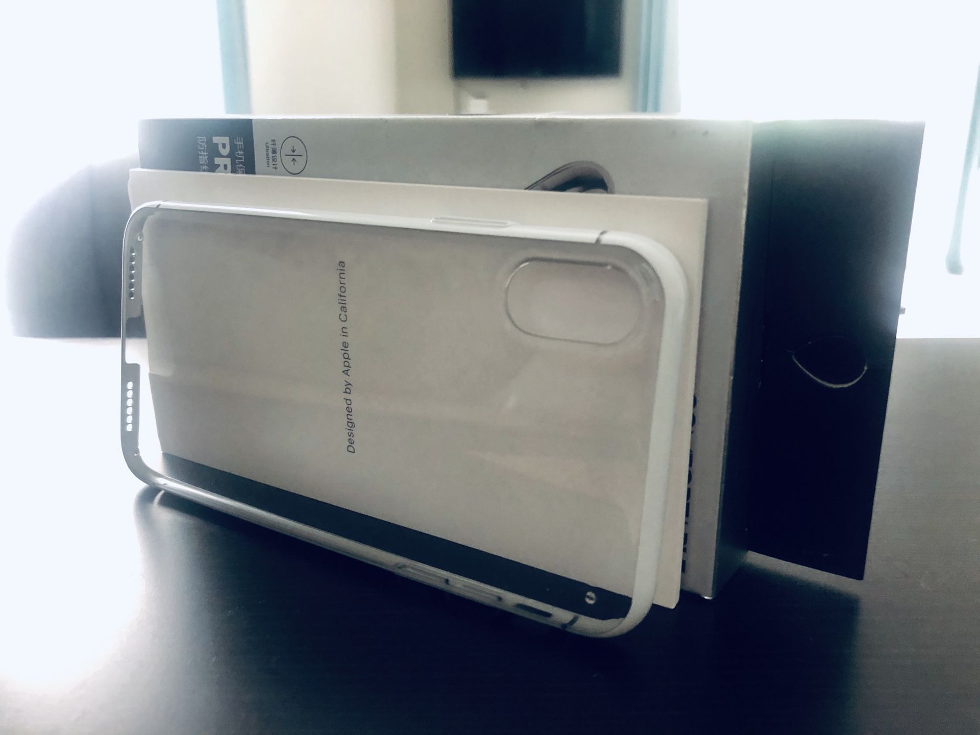 Iphone X comfortable tactility case protection