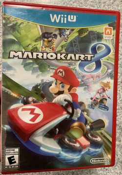 Mario Kart 8 game Wii U complete with manual 