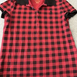 Ralph Lauren Polo Girls Plaid Shirt. Size Large (12/14)