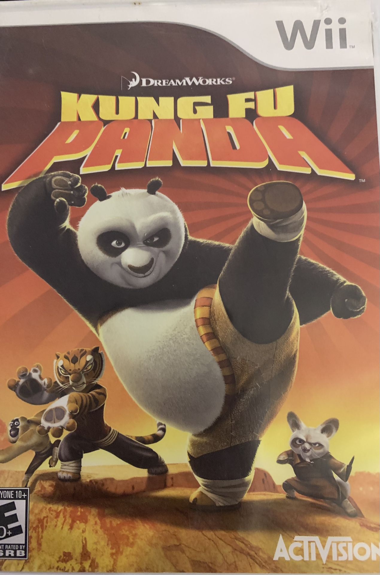 Dreamworks KUNG FU PANDA (Nintendo Wii + Wii U)