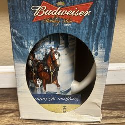 Budweiser Holiday Stein 2007- NEW. Still in box. Never used.