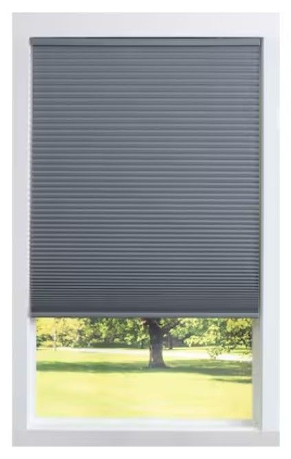 Allen+Ruth 29×64 Blackout Blinds Gray