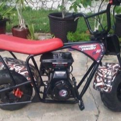 Mega Moto 80cc Mini Bike Runs Great(Read Description)