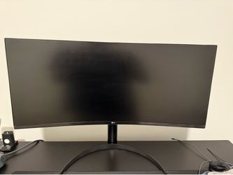 LG 34” curved ultraWide 160HZ HDR monitor