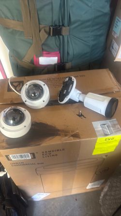Axis security cameras