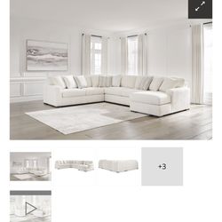 Chessington 4-Piece Sectional with Chaise Sofa