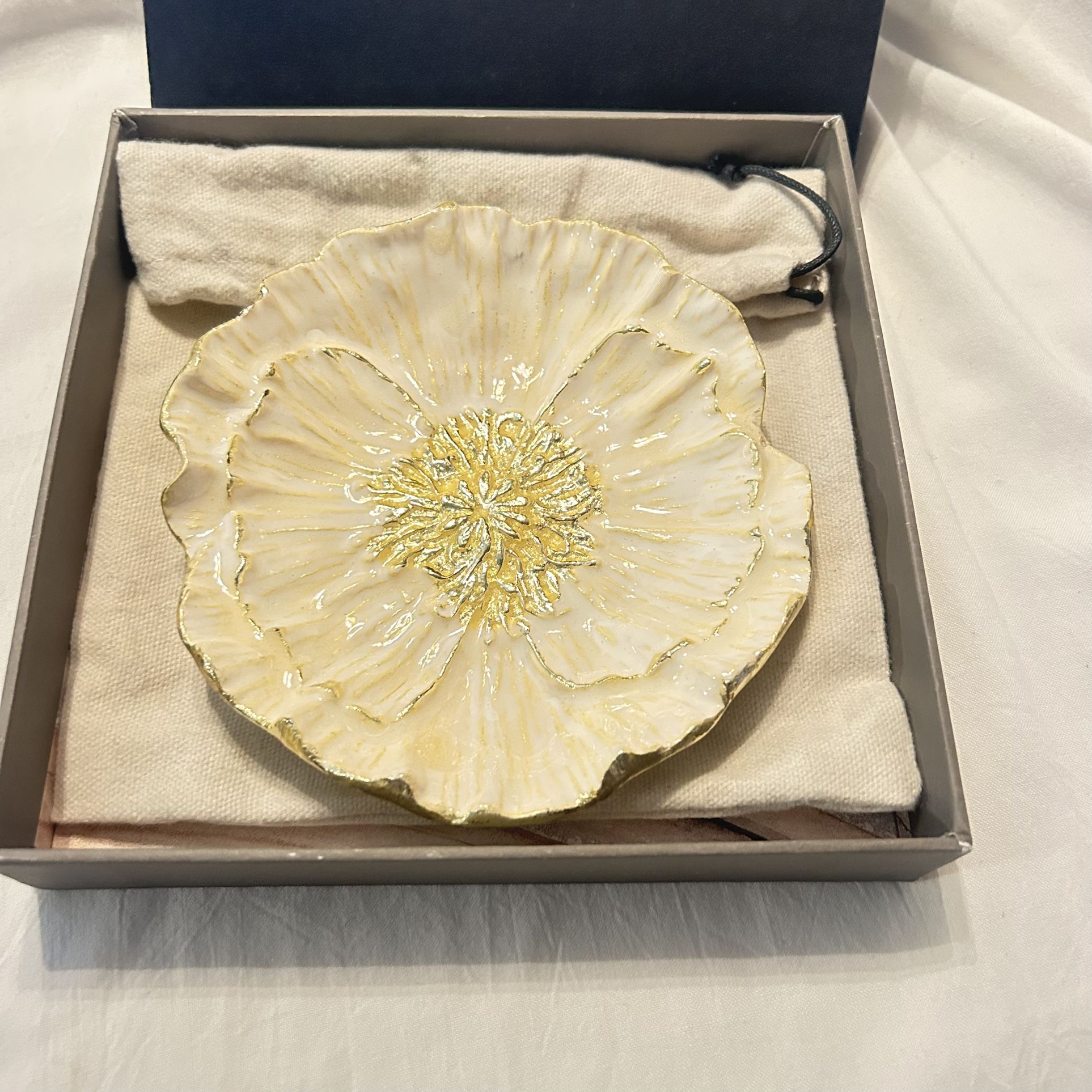 E-1. Michael Aram Anemone Catch All Dish