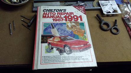 Chilton 87-91 auto repair manual