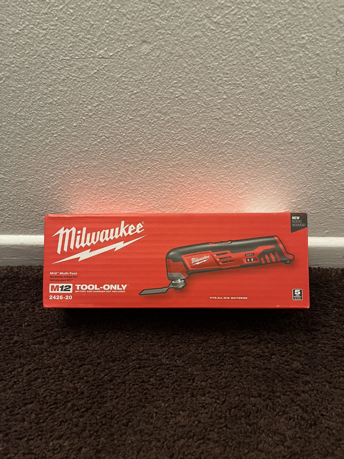 M12 12V Lithium-Ion Cordless Oscillating Multi-Tool 