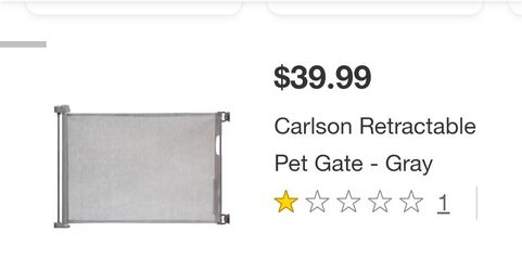 Retractable Pet Gate