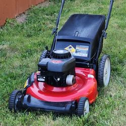 Yard Machines Push Lawn Mower!
