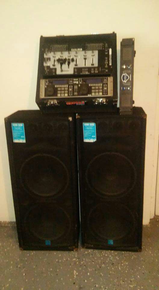 DJ equipment 1000 obo