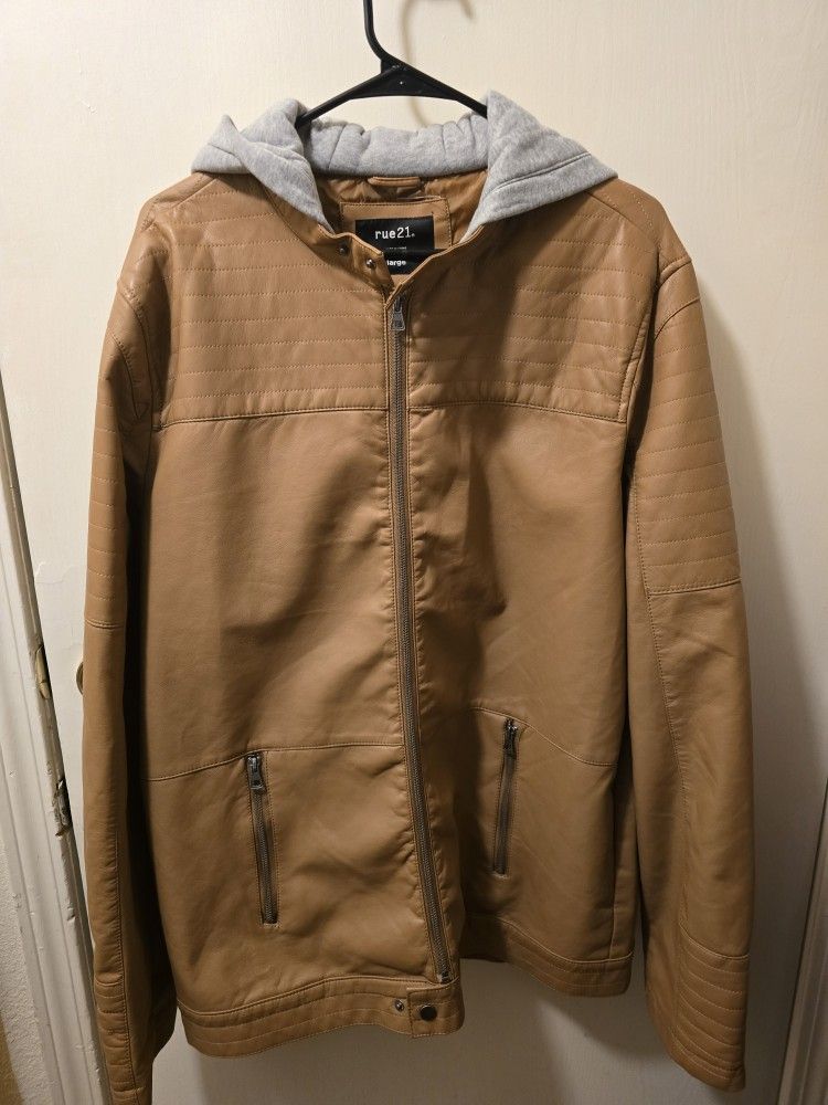 Men's Brown Large Rue 21 Jacket