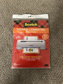 Scotch Laminating Pouches 