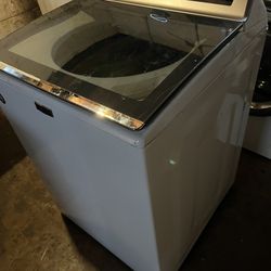 Maytag washer installed