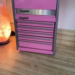 Snap On Pink Micro Roll Cab And Top Chest Jewelry Nov Like 