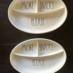 New Rae Dunn Baby Toddler Feeding Plates