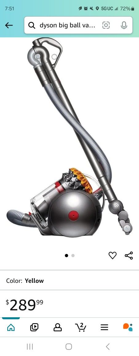 Dyson Big Ball Vacumn 