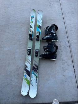 Skis and boots