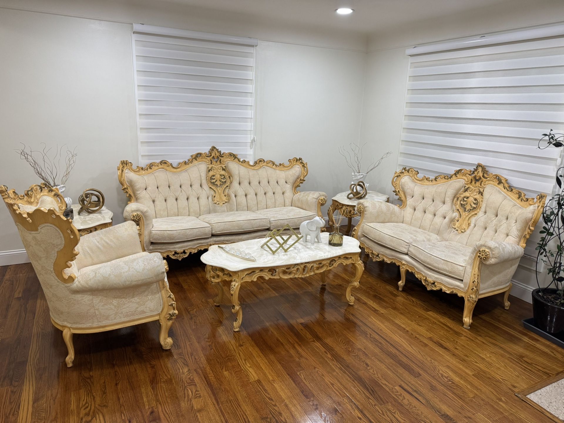 Victorian style living room and dining room furniture