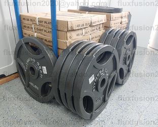 Weight Plates Weight Lifting Equipment Olympic Weight Bumper