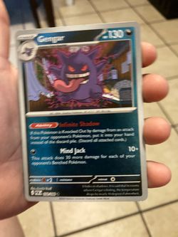 Gengar Pokémon Trading Card
