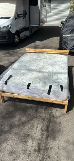 Full Mattress and Frame