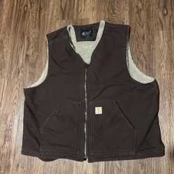 Brown Carhartt Vest