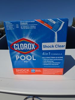 Clorox pool shock 4in 1