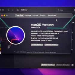 2016 MacBook Pro 13 Mint