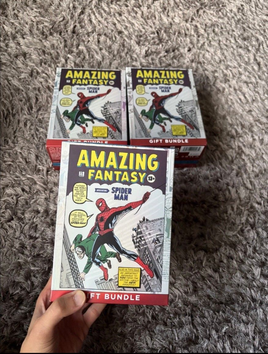 Magic the Gathering Marvel’s Spider-man- Gift Bundle Edition Lot Of 3