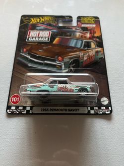 Hot Wheels 1955 Plymouth Savoy Hot Rod Garage