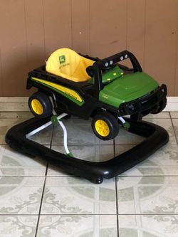 PRACTICALLY NEW BRIGHT STARS  BLACK AND GREEN 3 IN 1 WALKER MUSIC LIGHTS AND SONGS WORKS!!!!