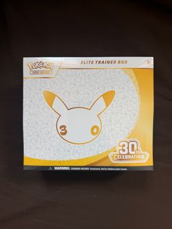 Pokémon TCG 30th Celebration Elite Trainer Box