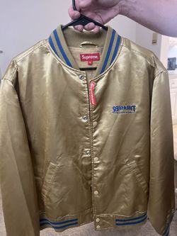 Supreme X Thrasher Satin Varsity Jacket for Sale in Los Angeles