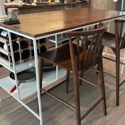 Room & Board Kitchen Island - Walnut Butcher Block 