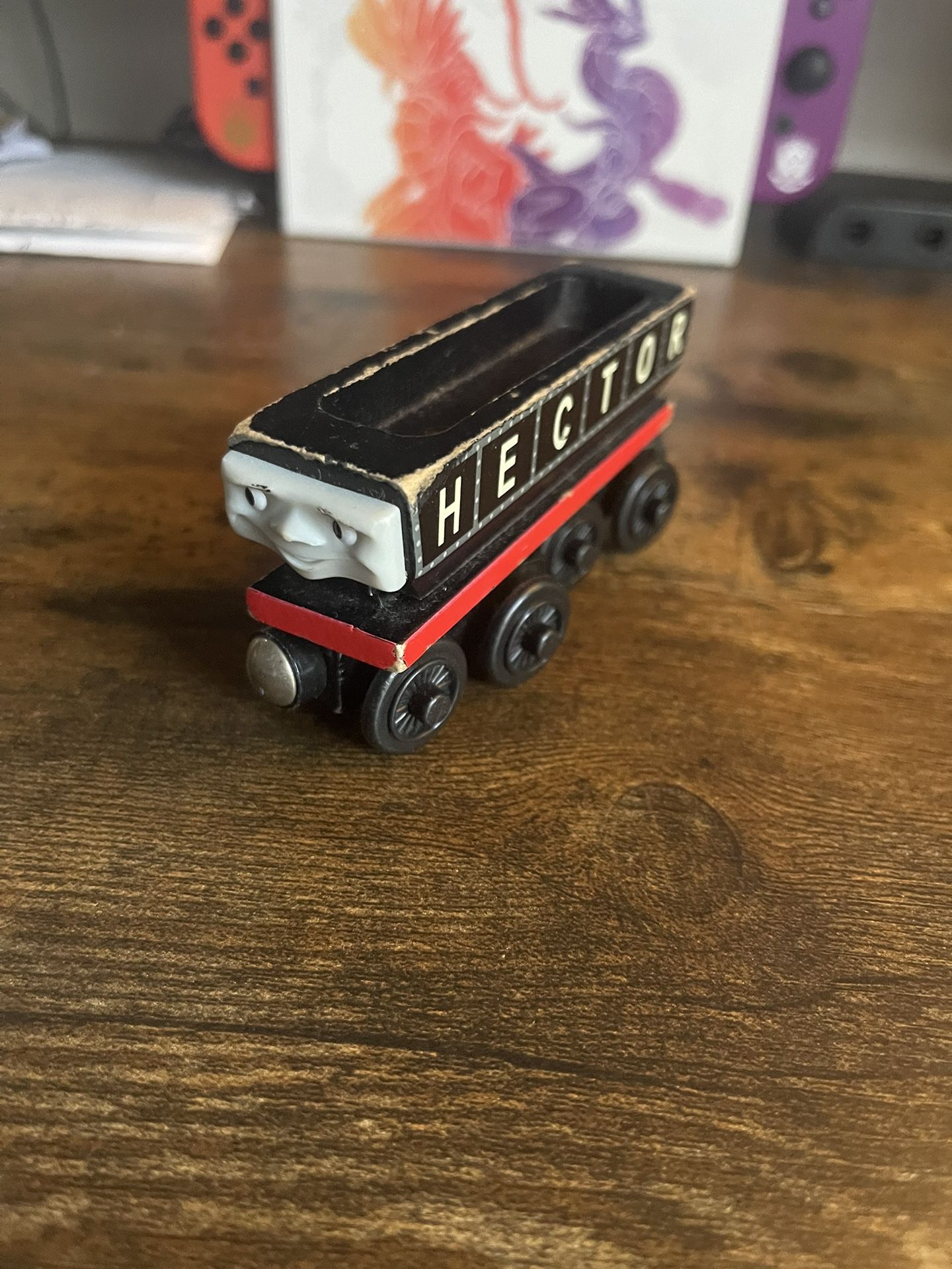 Thomas & Friends Wooden Railway Engine Hector 2003 VGUC Toy Train Old School
