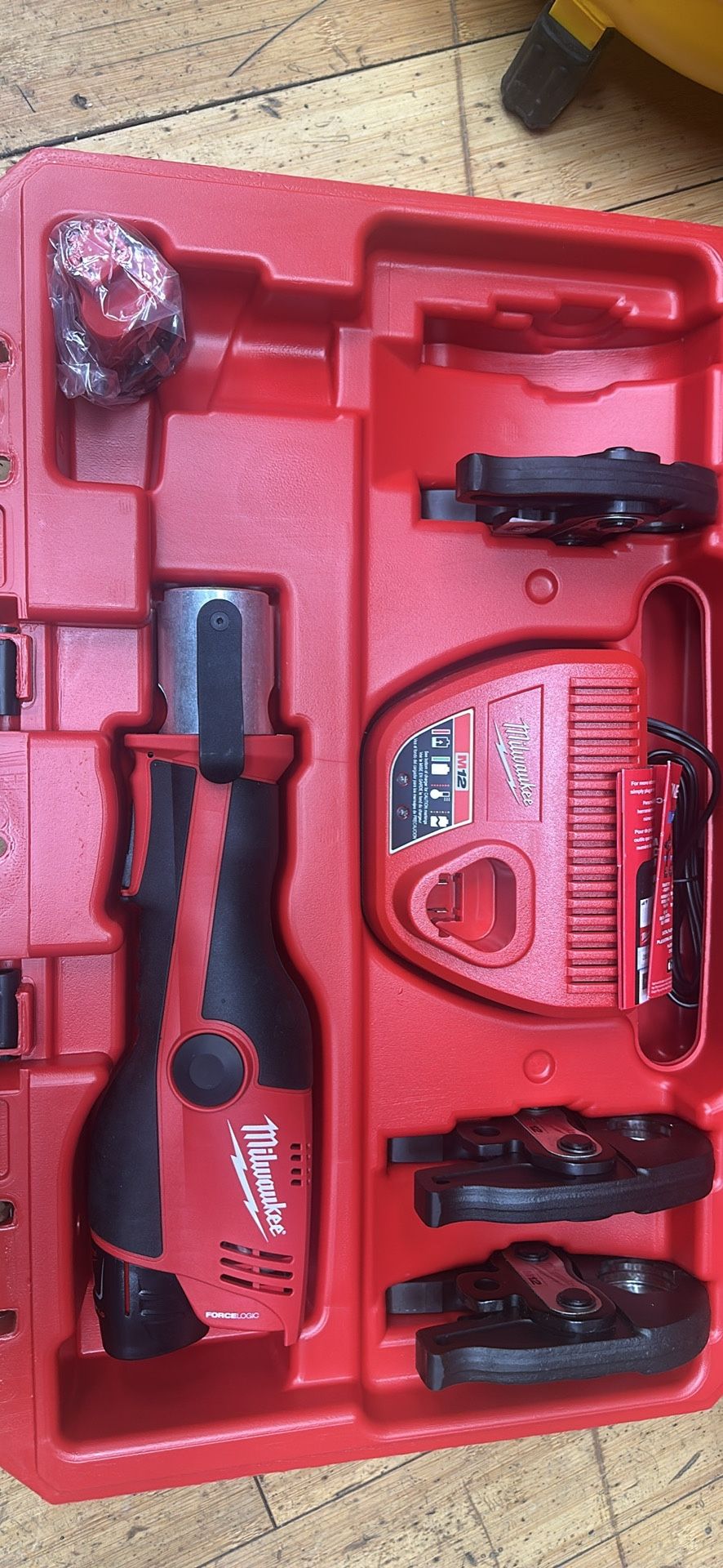 Milwaukee M12 Force Logic Press Kit Jaws 1/2” 3/4” 1”